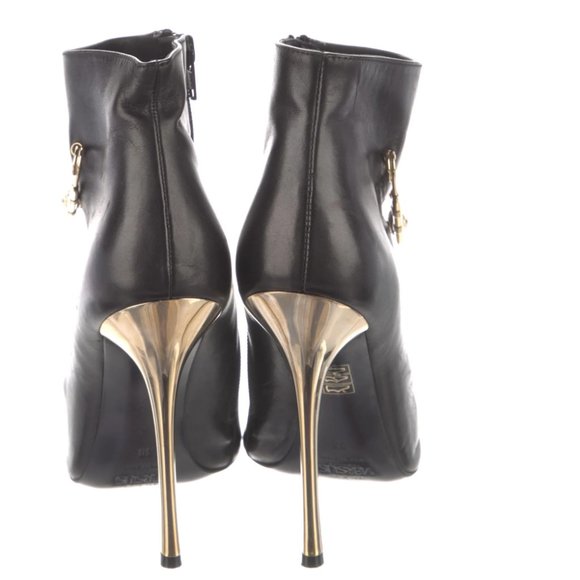 VERSUS VERSACE Leather Boots Size: 8 | IT 38 Medusa Tribute - Picture 4 of 7